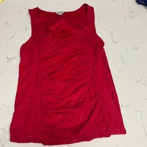 Red guess dress